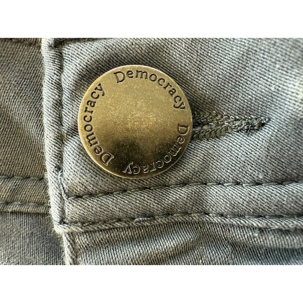Democracy AB Technology Gray Skinny Jeans Comfycore Stretch Casual‎ - Picture 3 of 9